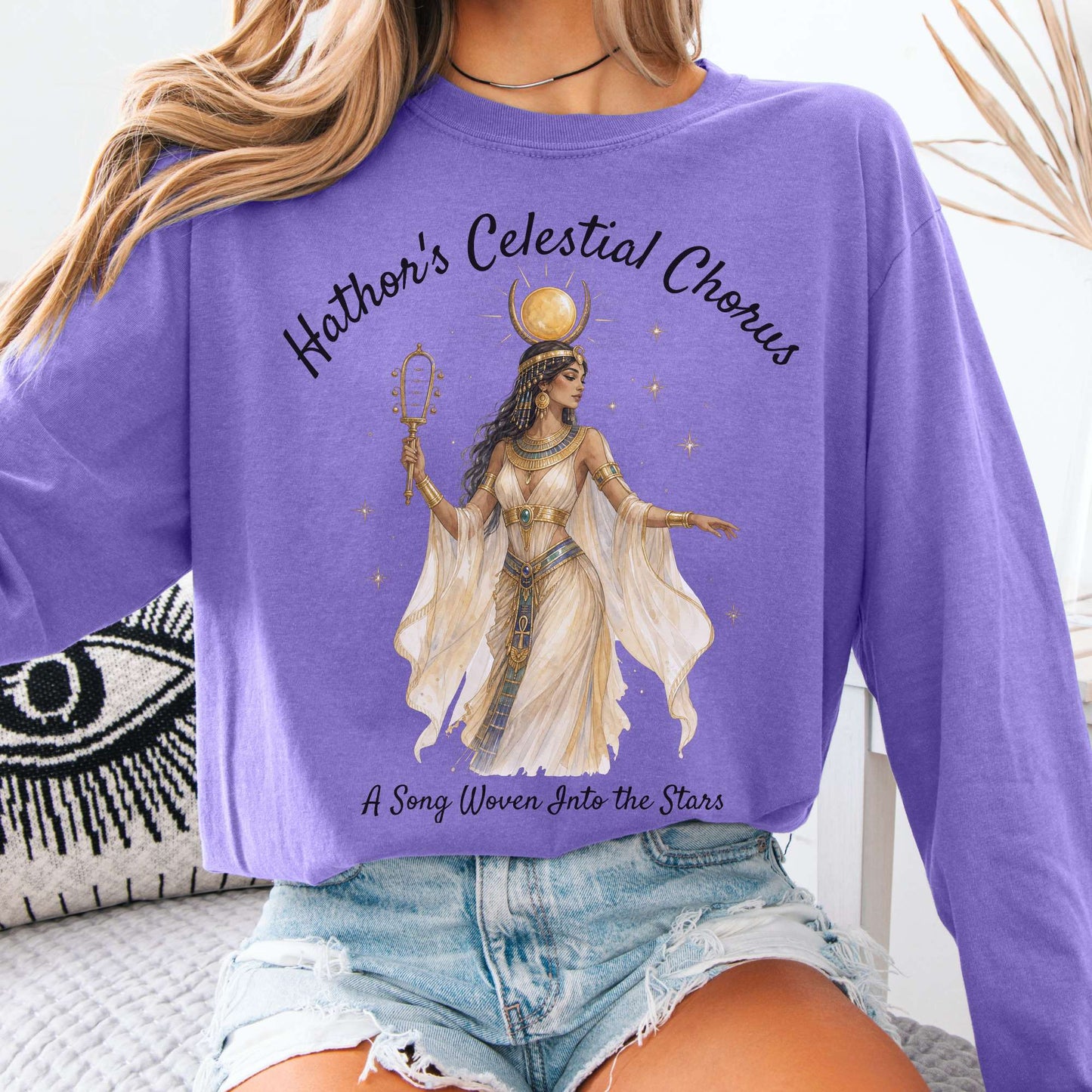 Long-sleeve Violet / S Design 354 Long Sleeve The Mystic Eden