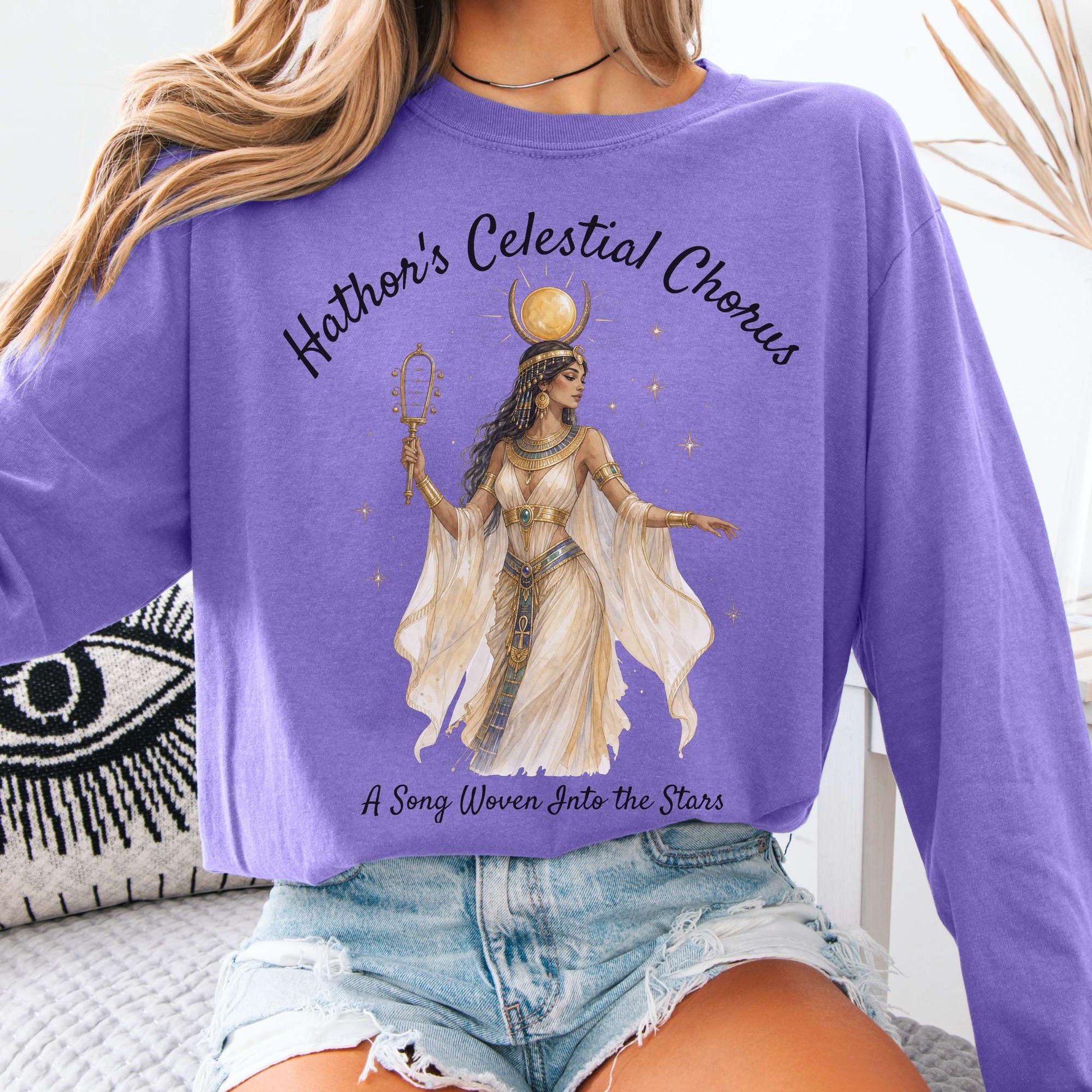Long-sleeve Violet / S Design 354 Long Sleeve The Mystic Eden