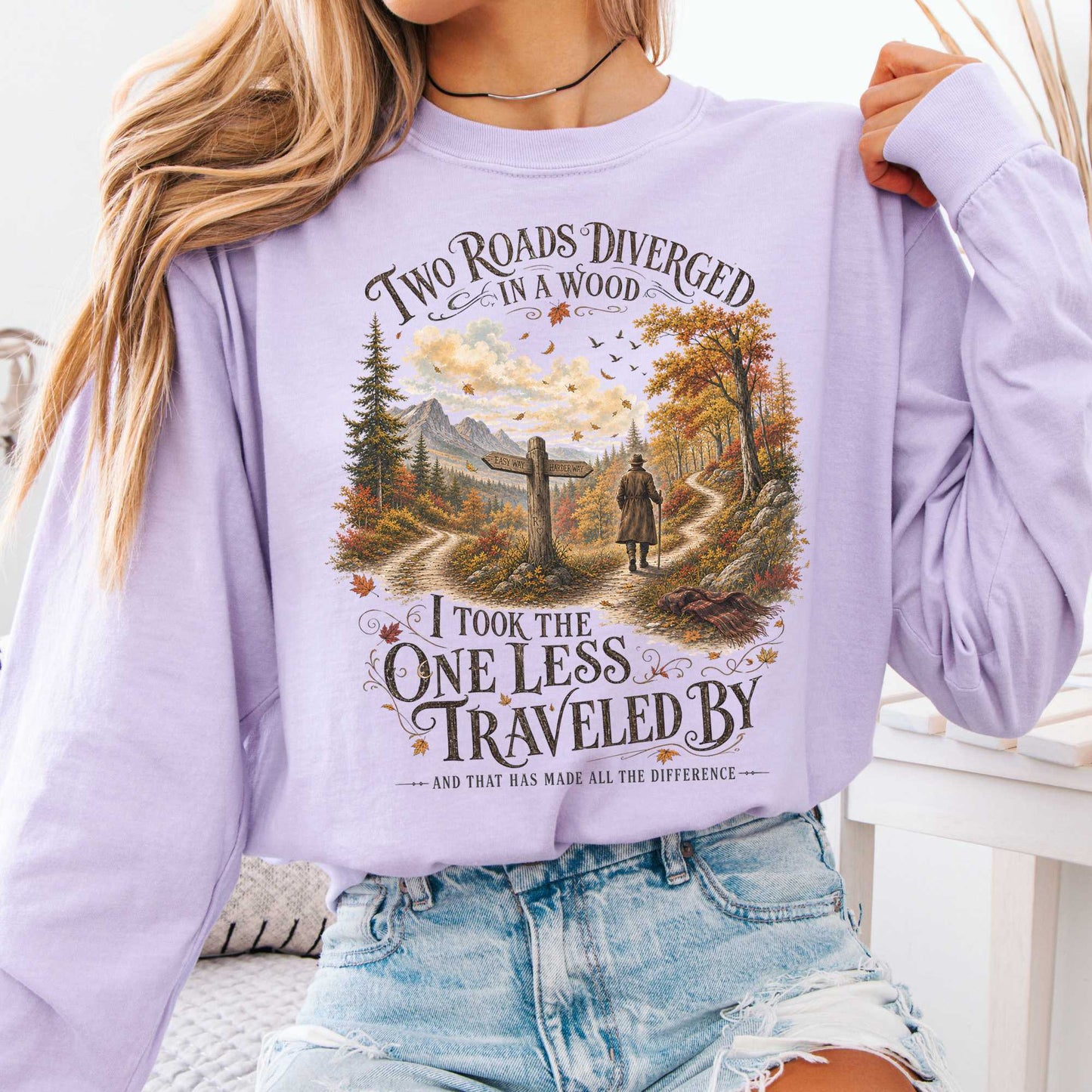 Long-sleeve Orchid / S Design 341 Long Sleeve The Mystic Eden