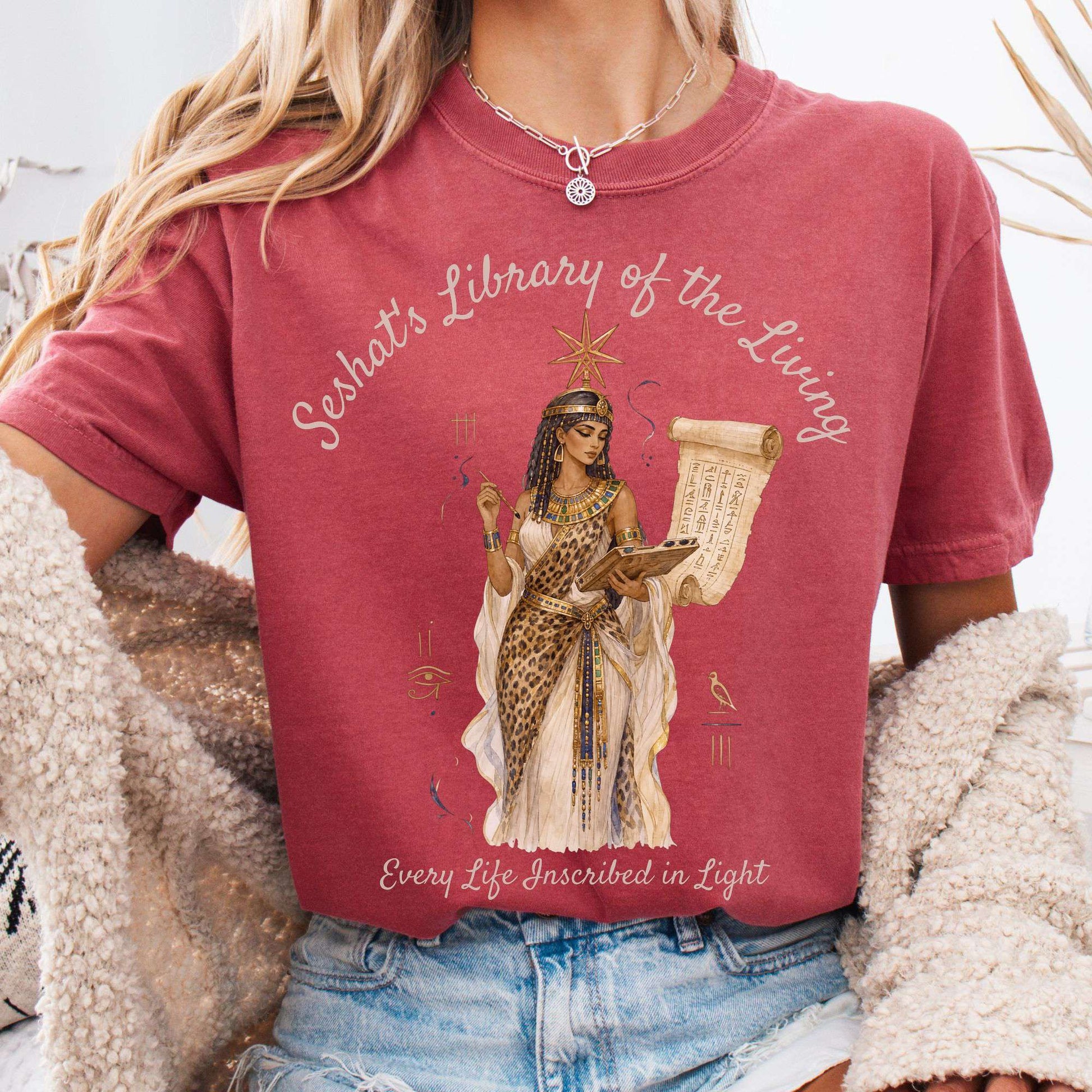 T-Shirt Crimson / S Design 355 T-shirt The Mystic Eden