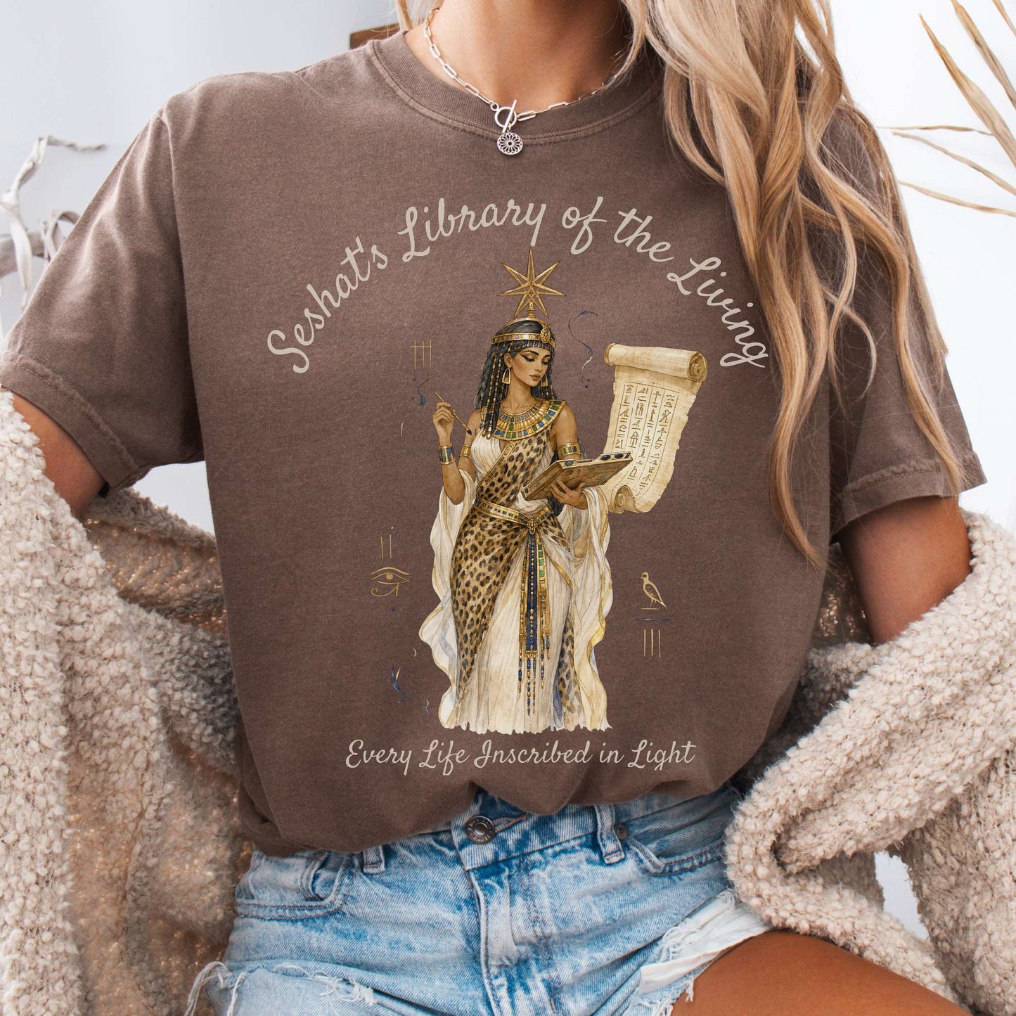 T-Shirt Espresso / S Design 355 T-shirt The Mystic Eden