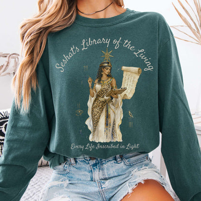 Long-sleeve Blue Spruce / S Design 355 Long Sleeve The Mystic Eden