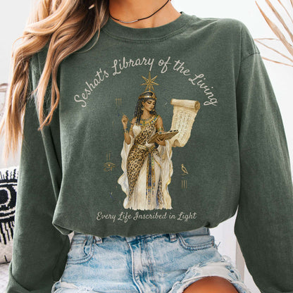 Long-sleeve Hemp / S Design 355 Long Sleeve The Mystic Eden