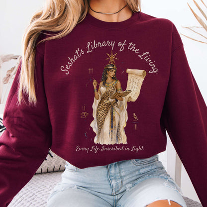 Sweatshirt Maroon / S Design 355 Crewneck Sweatshirt The Mystic Eden