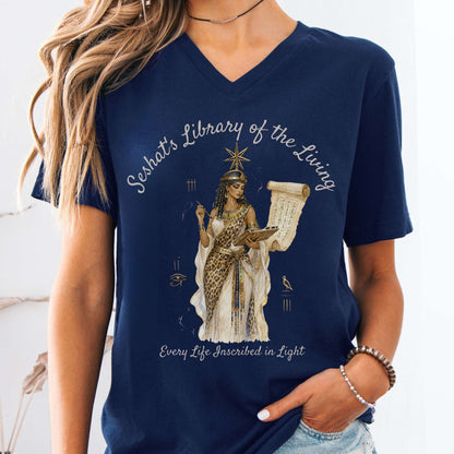 V-neck Navy / S Design 355 V-neck The Mystic Eden