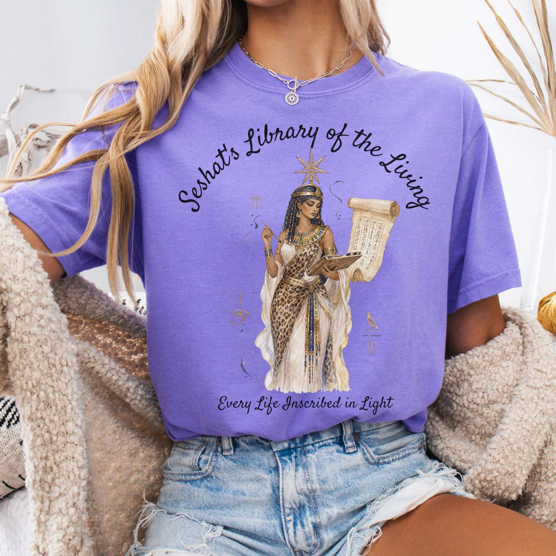 T-Shirt Violet / S Design 355 T-shirt The Mystic Eden