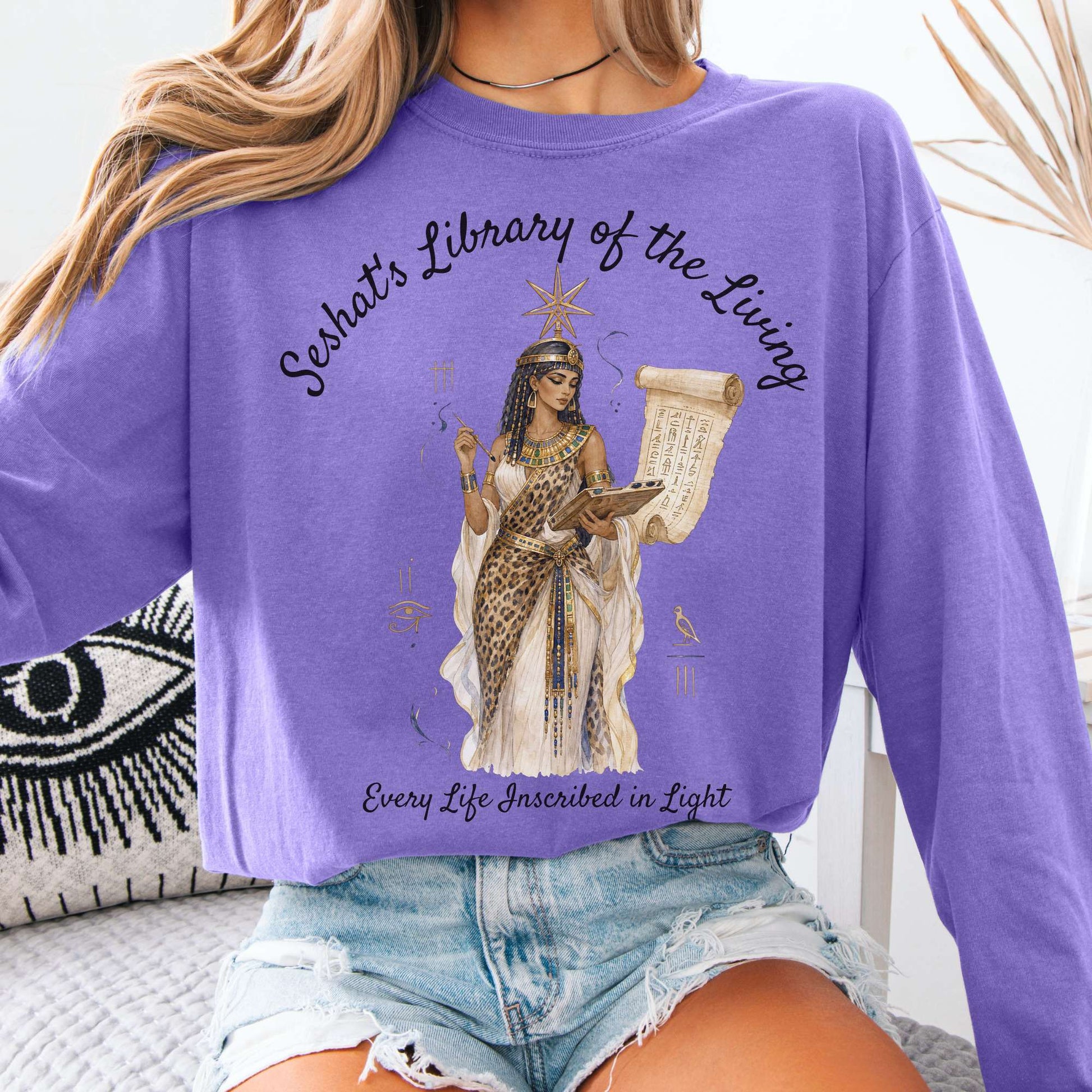 Long-sleeve Violet / S Design 355 Long Sleeve The Mystic Eden