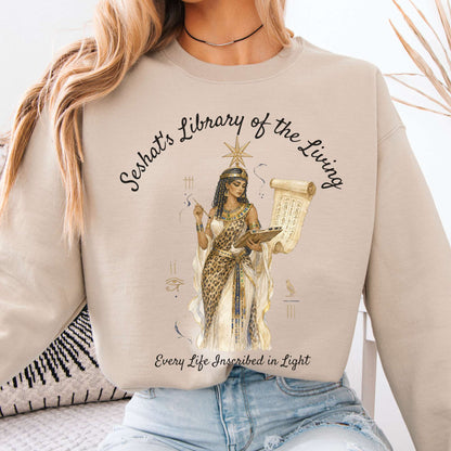 Sweatshirt Sand / S Design 355 Crewneck Sweatshirt The Mystic Eden