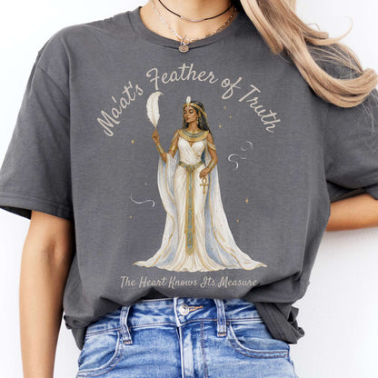 Ma'at's Feather of Truth Egyptian Mythology T-Shirt