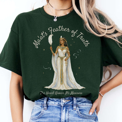 Ma'at's Feather of Truth Egyptian Mythology T-Shirt