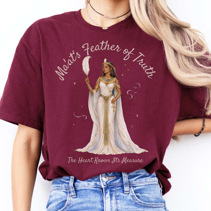 Ma'at's Feather of Truth Egyptian Mythology T-Shirt