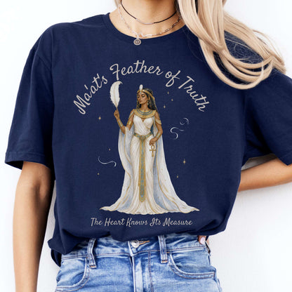 Ma'at's Feather of Truth Egyptian Mythology T-Shirt