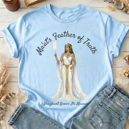 Ma'at's Feather of Truth Egyptian Mythology T-Shirt