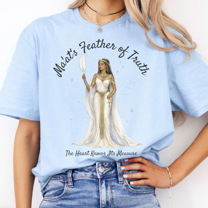 Ma'at's Feather of Truth Egyptian Mythology T-Shirt