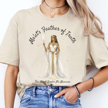 Ma'at's Feather of Truth Egyptian Mythology T-Shirt