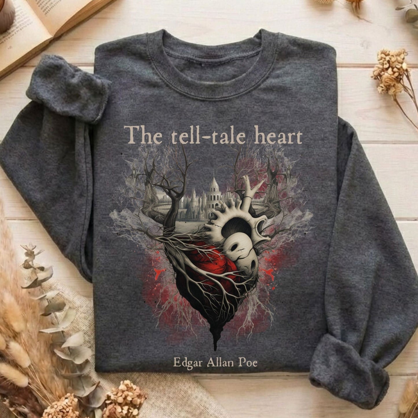 Sweatshirt Dark Heather / S Design 52 Sweatshirt The Mystic Eden