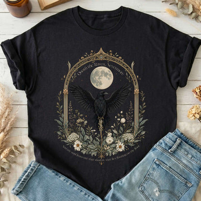 Quoth the Raven, Nevermore Poe Literary T-Shirt