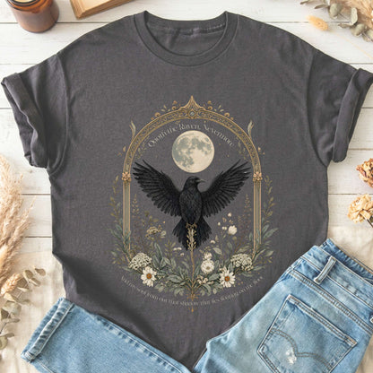 Quoth the Raven, Nevermore Poe Literary T-Shirt