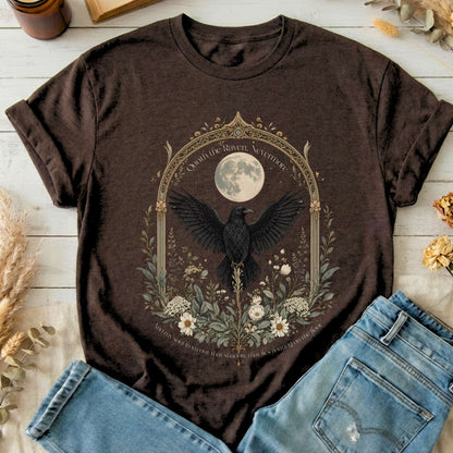 Quoth the Raven, Nevermore Poe Literary T-Shirt