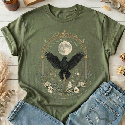 Quoth the Raven, Nevermore Poe Literary T-Shirt