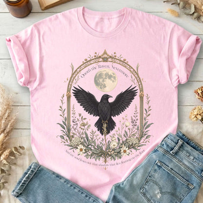 Quoth the Raven, Nevermore Poe Literary T-Shirt