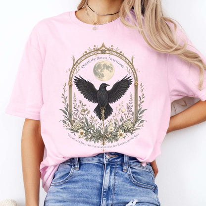 Quoth the Raven, Nevermore Poe Literary T-Shirt