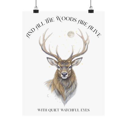 Art Prints 11″ x 14″ / Matte Design 282B - Art Print The Mystic Eden