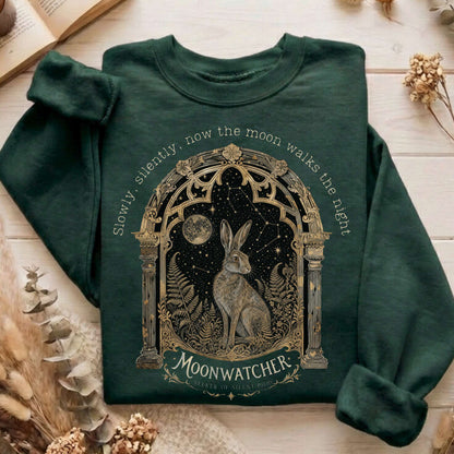 Slowly, Silently, Now the Moon Walks Walter de la Mare Literary Sweatshirt