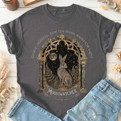 Slowly, Silently, Now the Moon Walks Walter de la Mare Literary T-Shirt