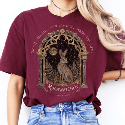 Slowly, Silently, Now the Moon Walks Walter de la Mare Literary T-Shirt