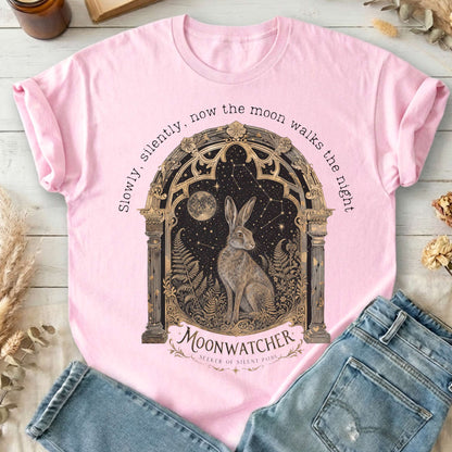 Slowly, Silently, Now the Moon Walks Walter de la Mare Literary T-Shirt