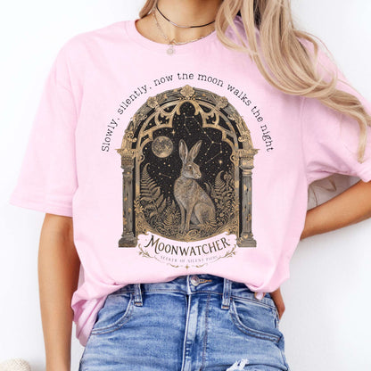 Slowly, Silently, Now the Moon Walks Walter de la Mare Literary T-Shirt