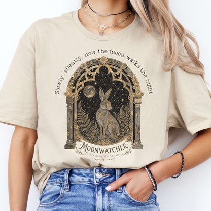 Slowly, Silently, Now the Moon Walks Walter de la Mare Literary T-Shirt