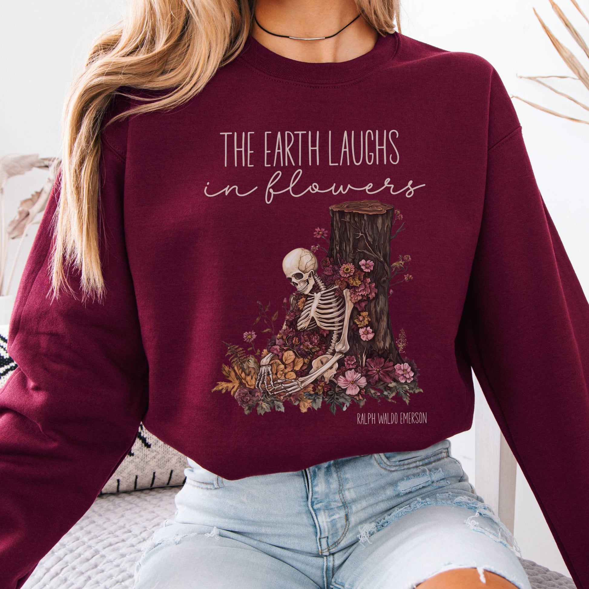 Sweatshirt Design 239 Crewneck Sweatshirt The Mystic Eden