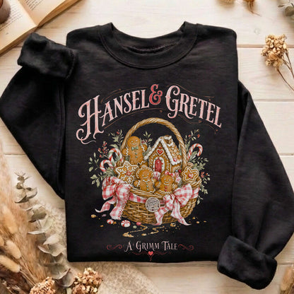 Hansel & Gretel Grimm Brothers Fairy Tale Sweatshirt