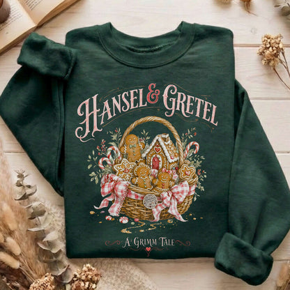 Hansel & Gretel Grimm Brothers Fairy Tale Sweatshirt