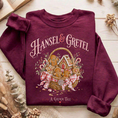 Hansel & Gretel Grimm Brothers Fairy Tale Sweatshirt