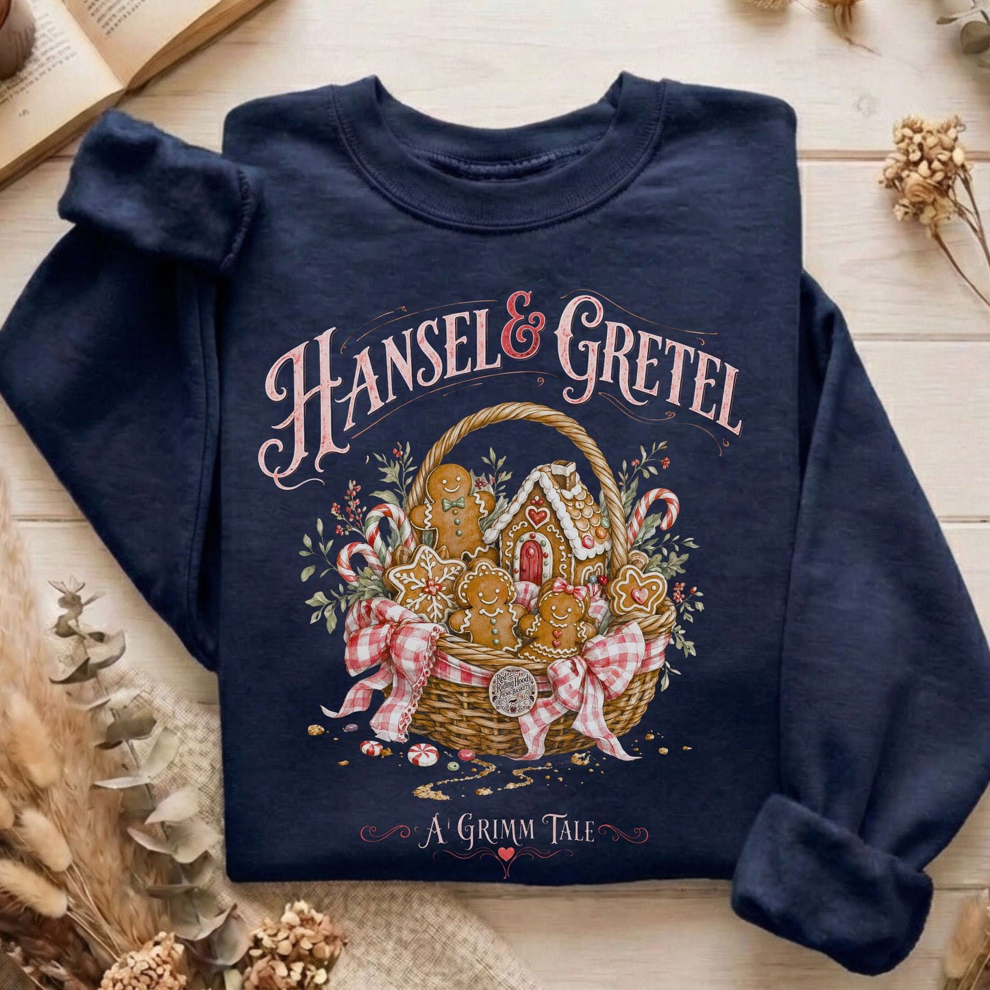 Hansel & Gretel Grimm Brothers Fairy Tale Sweatshirt