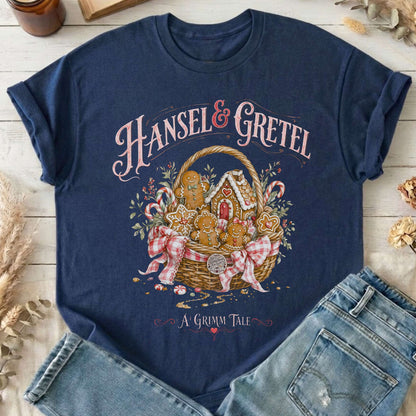 Hansel & Gretel Grimm Brothers Fairy Tale T-Shirt