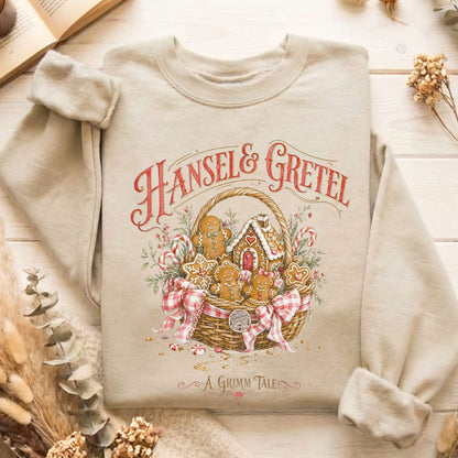 Hansel & Gretel Grimm Brothers Fairy Tale Sweatshirt