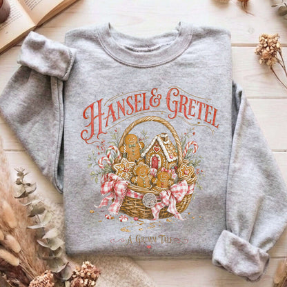 Hansel & Gretel Grimm Brothers Fairy Tale Sweatshirt