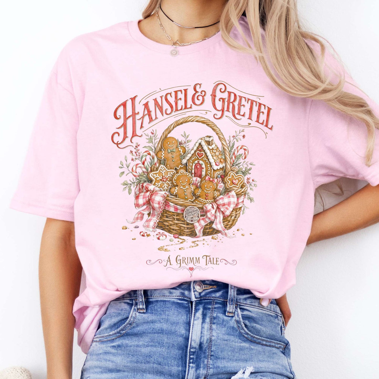 Hansel & Gretel Grimm Brothers Fairy Tale T-Shirt