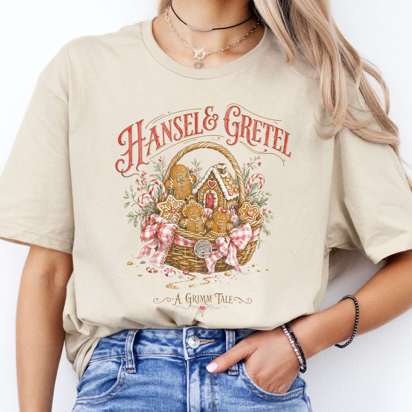Hansel & Gretel Grimm Brothers Fairy Tale T-Shirt