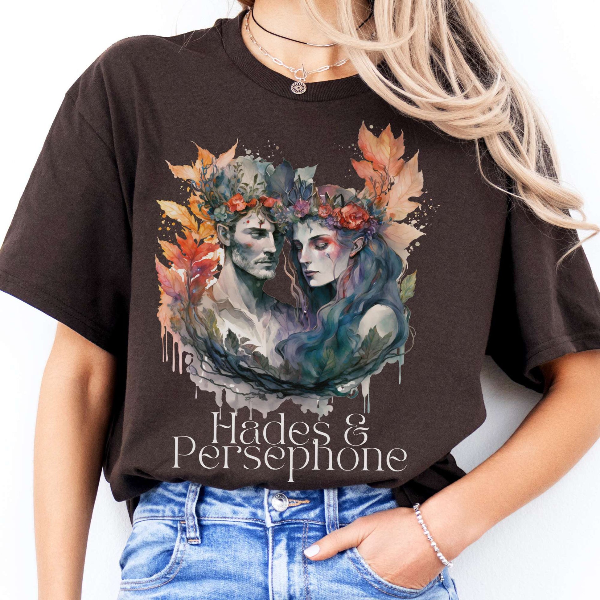 T-Shirt Hades & Persephone Greek Mythology T-Shirt The Mystic Eden