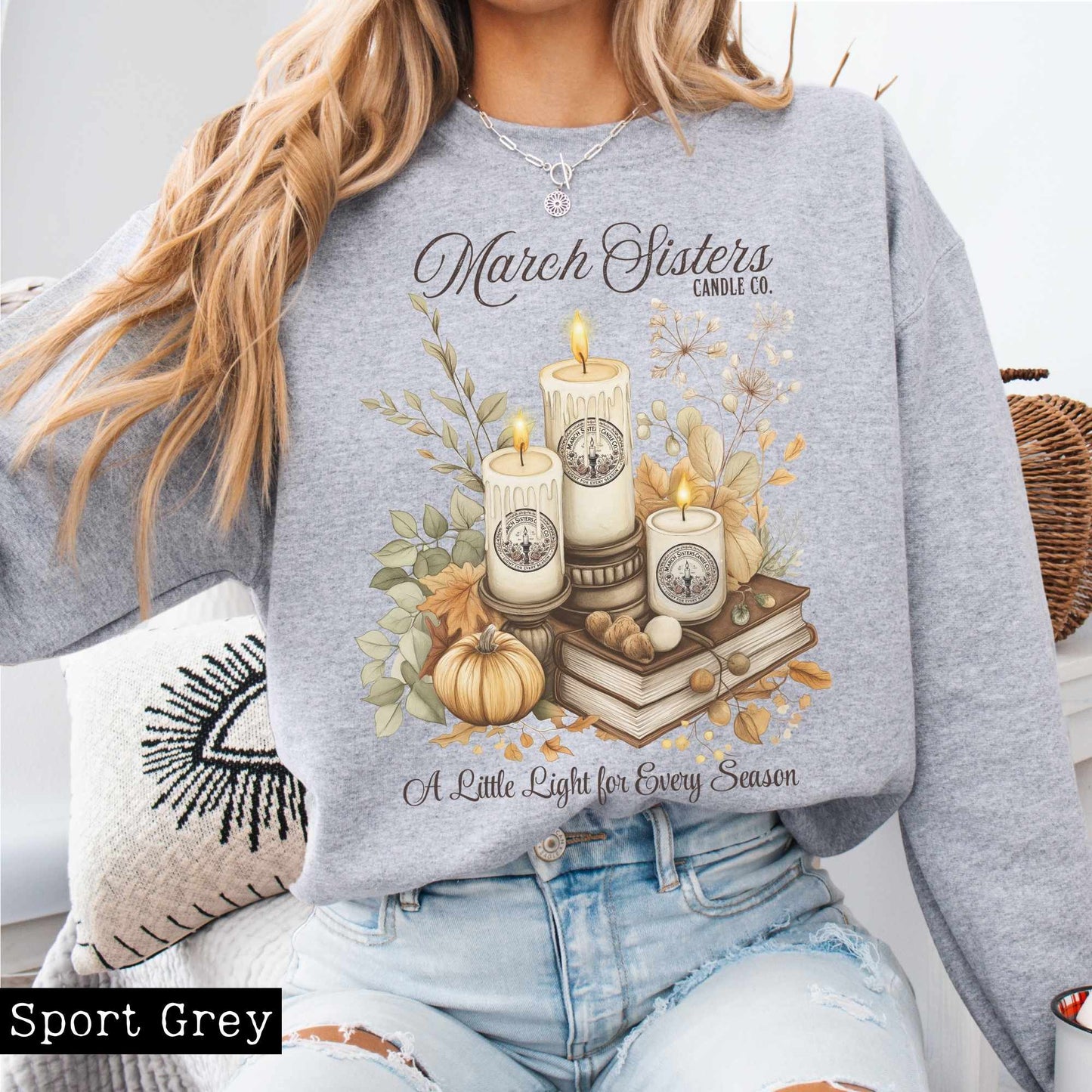 March Sisters Candle Co. Sweatshirt