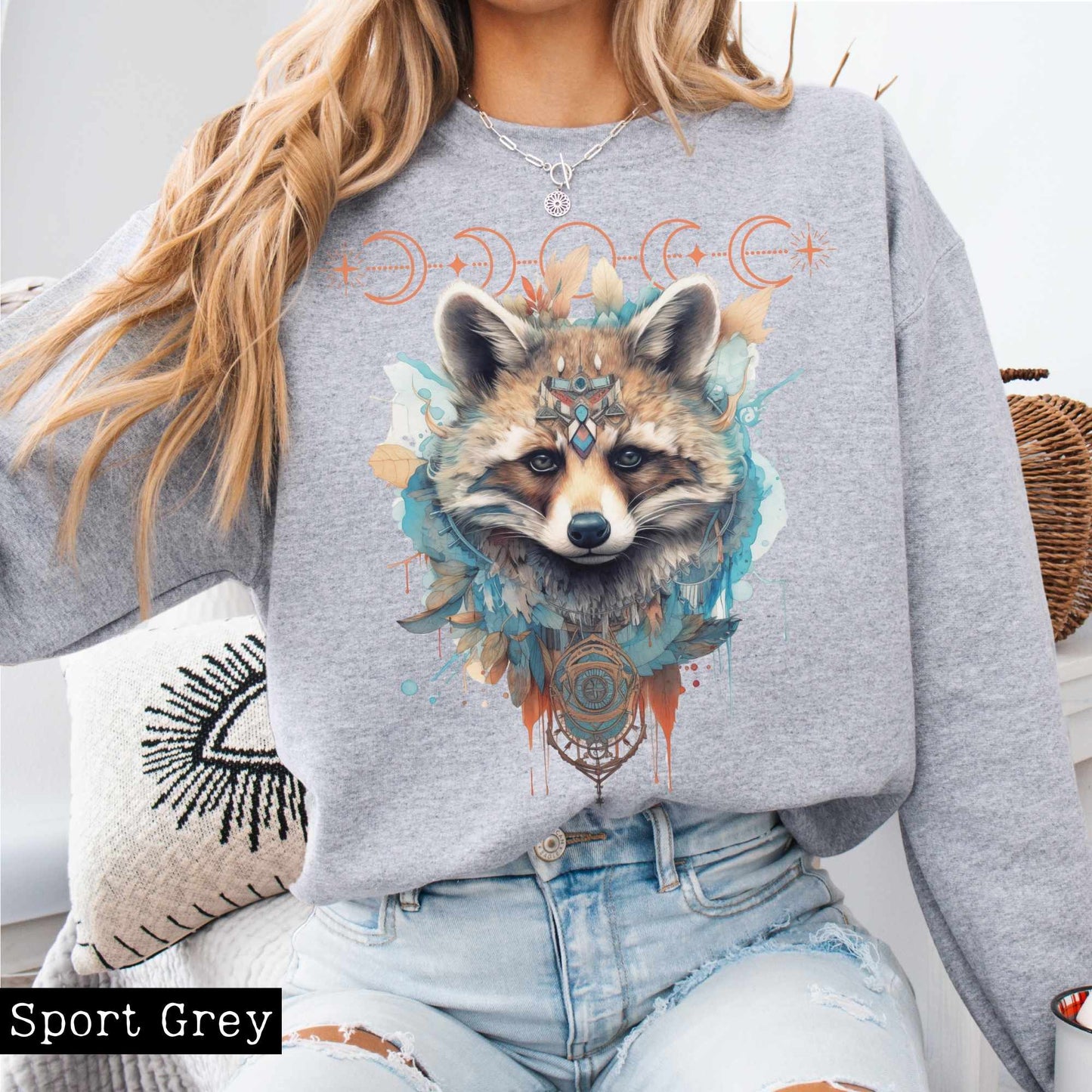 Mystical Raccoon Sweatshirt