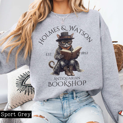 Holmes & Watson Antiquarian Bookshop - Sherlock Holmes Sweatshirt