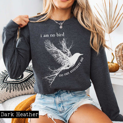 I am no Bird Jane Eyre Charlotte Brontë Bookish Sweatshirt