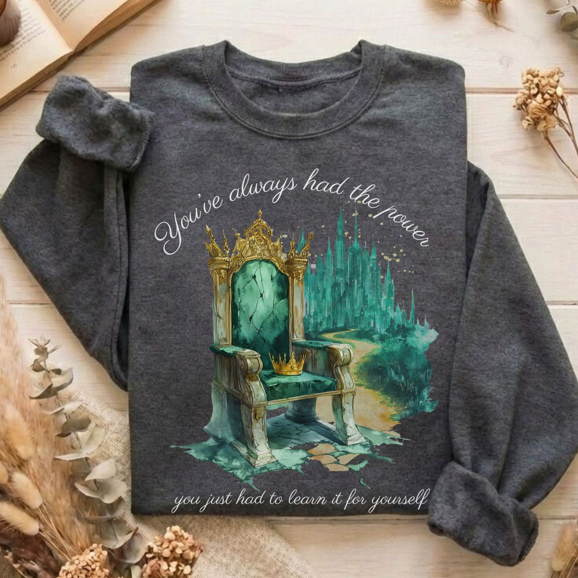 Sweatshirt Dark Heather / S Design 175 Sweatshirt The Mystic Eden