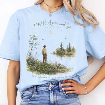 I Will Arise and Go Yeats Literary T-Shirt